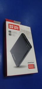 Б/в Повербанк Colorway power bank 10 000 mah slim, black (cw-pb100lpf2bk) 01-200887136