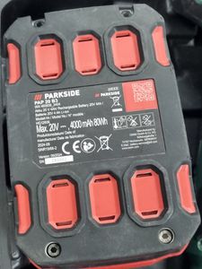 Б/в Набір інструментів Parkside pws 50 a1 + pmw 32 a1 1акб 4ач + зп 01-200893709