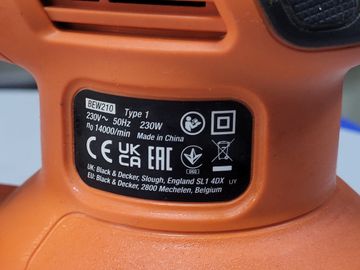 Б/в Шліфмашина вібро Black&Decker bew210 01-200858561