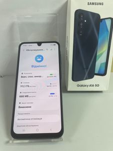 Б/у Мобільний телефон Samsung galaxy a16 5g 4/128gb 01-200904589