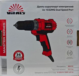 Б/в Шурупокрут Vitals us 1032mg 16-000276068