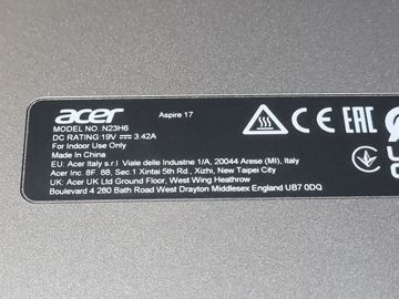 Б/в Ноутбук Acer 17/core 5 120u ddr5/16gb ddr5/ssd 512 gb/*інтегрована 01-200916967