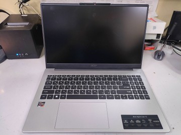 Б/в Ноутбук Acer 15/ryzen 7 5825u ddr4/32gb ddr4/hdd *відсутній/ssd 1000 gb/*інтегрована 01-200950517