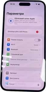 Б/у Мобільний телефон Apple iphone 15 plus 128gb 01-200906527