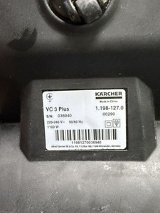 Б/в Пилосос Karcher vc 3 plus 01-200860597