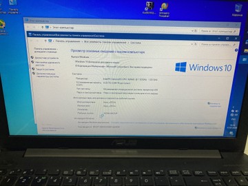 Б/в Ноутбук Asus 15/celeron n2940 ddr3/4gb ddr3/hdd 500 gb/*інтегрована 01-201064073