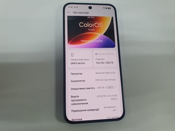 Б/в Мобільний телефон Oppo a6 pro 8/256gb 01-201127978