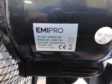 Б/у Вентилятор Emipro ussf-724 01-201131957
