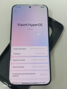 Б/в Мобільний телефон Xiaomi redmi note 15 pro 5g 8/256gb 01-201138002