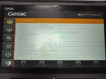 01-200784335: Getac f110 g5