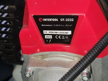 Б/в Мотокоса Intertool dt-2232 01-200801444