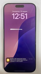 Б/в Мобільний телефон Apple iphone 16 pro max 256gb 01-200765584