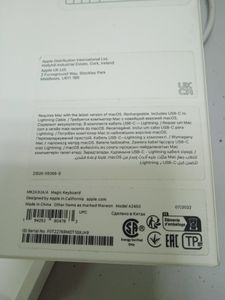 Б/в Клавіатура Apple magic keyboard 2021 ua 01-200815821