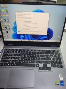 Б/в Ноутбук Lenovo 15/core i5-13450hx ddr5/24gb ddr5/ssd 512 gb/rtx 5060 8gb 01-200830036
