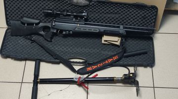 Б/у Пневматическая винтовка Hatsan bt65 rb elite/sutter 3-12x40/hatsan hand pump 01-200847225