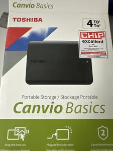 Б/в Жорсткий диск Toshiba canvio basics 2022 4 tb 01-200862160