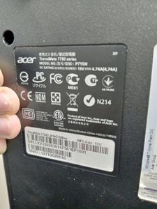 Б/в Ноутбук Acer 17/core i5 2450m ddr3/8gb ddr3/hdd 320 gb/ssd *відсутній/radeon hd6650m 01-200885527