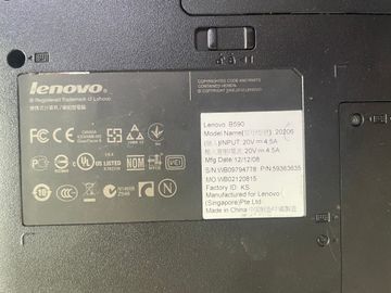 Б/в Ноутбук Lenovo 15/pentium b980 ddr3/6gb ddr3/hdd 1000 gb/ssd *відсутній/*інтегрована 01-200894009