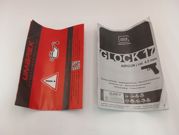 Б/у Пневматический пистолет Umarex glock 17 gen5, blowback, bb 4,5 мм 01-200927024