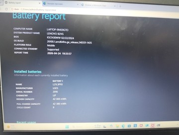 Б/в Ноутбук Lenovo 17/ryzen 3 7320u ddr5/8gb ddr5/ssd 240 gb/*інтегрована 01-200927090