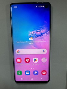 Б/в Мобільний телефон Samsung g973u1 galaxy s10 8/512gb 01-200941490