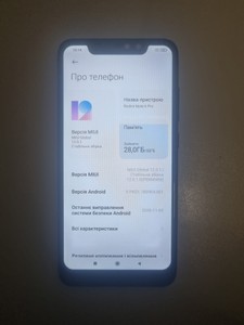 Б/в Мобільний телефон Xiaomi redmi note 6 pro 3/32gb 01-200958228