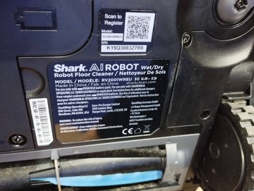 Б/в Робот-пилесос Shark rv2001wreu 01-200976734