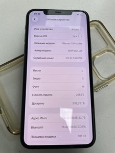 Б/в Мобільний телефон Apple iphone 11 pro max 256gb 01-200999804