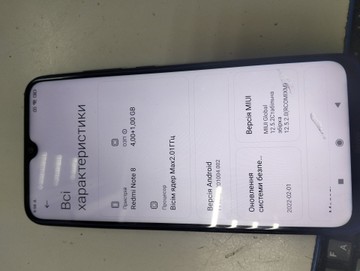 Б/в Мобільний телефон Xiaomi redmi note 8 4/64gb 01-201026219