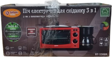 Б/в Духовка електрична Bitek 3 в 1 bt-5308 3600 вт 01-200850794