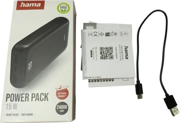 Б/в Повербанк Hama performance 24 22.5w 24000mah 01-201031705