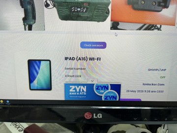 Б/у Планшет Apple ipad 2025 wi-fi 128gb 01-201037668