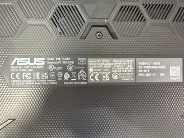 Б/у Ноутбук Asus 15/ryzen 7 170/ ram 16gb/ssd 512gb/rtx 3050 01-201041794