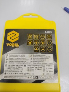 Б/в Набір викруток Vorel crv6150 01-201048322
