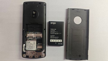 Б/у Мобільний телефон Ergo b185 01-201077176