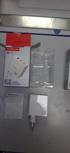 Б/в Мережевий зарядний пристрій Titanum ch65pro gan 65w 01-201090382