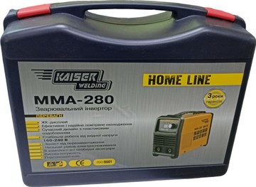 Б/в Зварювальний апарат Kaiser Welding mma-280 home line 01-201099604