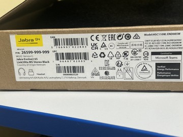 Б/в Навушники Jabra evolve2 65 link 390a ms stereo 01-201106384