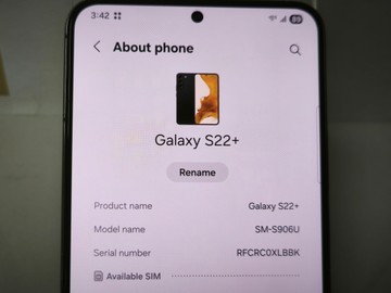 Б/в Мобільний телефон Samsung galaxy s22+ sm-s906u1 8/128gb 01-201146615