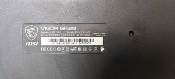 01-200574835: Msi vigor gk20