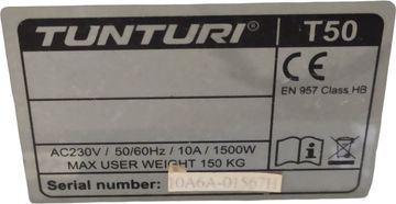 Б/в Тренажер Tunturi t50 treadmill performance 01-200785422