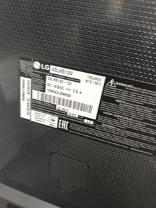 Б/в Телевізор Lg 43lh513v 01-200828428
