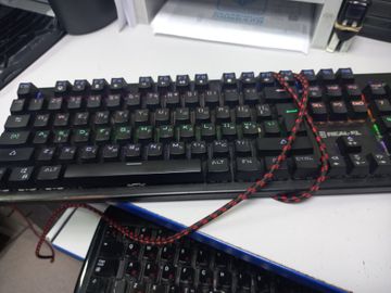 Б/в Клавіатура Real-El m14 backlit 01-200866394