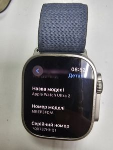 Б/в Смарт-годинник Apple watch ultra 2 gps + cellular 49mm titanium case 01-200881509