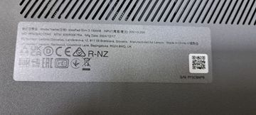 Б/в Ноутбук Lenovo 15/core i5-12450h ddr5/16gb ddr5/hdd *відсутній/ssd *відсутній/*інтегрована 01-200882772