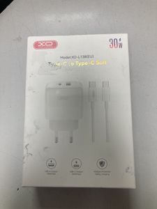 Б/в Мережевий зарядний пристрій Xo l138+ type c 01-200893838