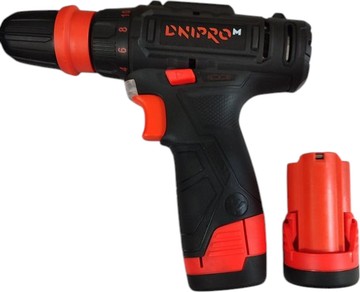 Б/у Шуруповерт Dnipro-M cd-12qx 01-200891101