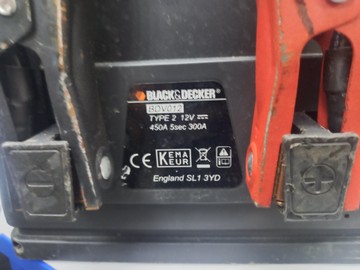 Б/у Пуско-зарядное устройство Black&Decker bdv012 01-200932519