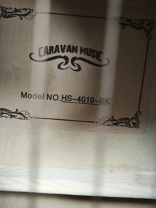 Б/в Гітара Caravan Music hs-4010-bk 01-200968031