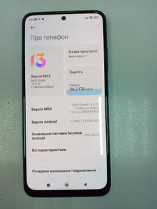 Б/в Мобільний телефон Xiaomi redmi note 11 6/128gb 01-200967851